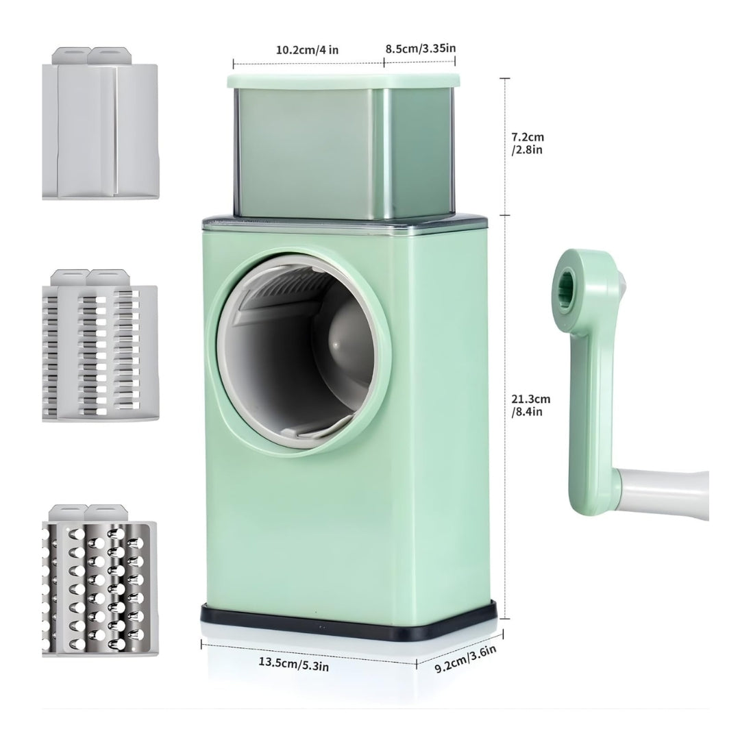 Rotary Drum Vegetable Chopper & Grater