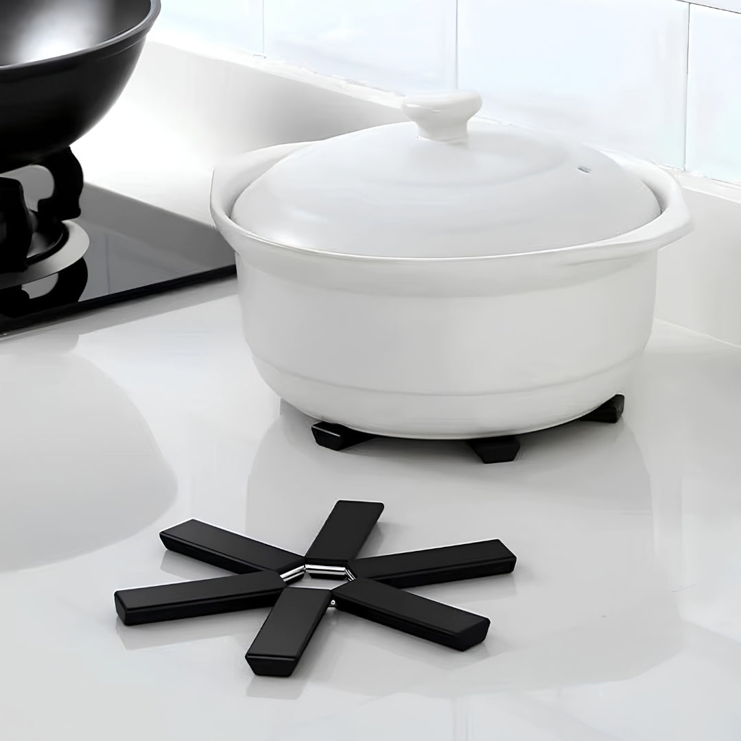 Foldable Heat-Resistant Trivet Mat
