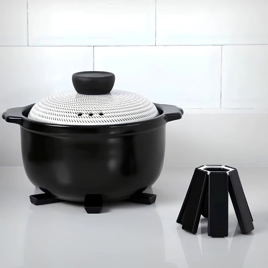 Foldable Heat-Resistant Trivet Mat
