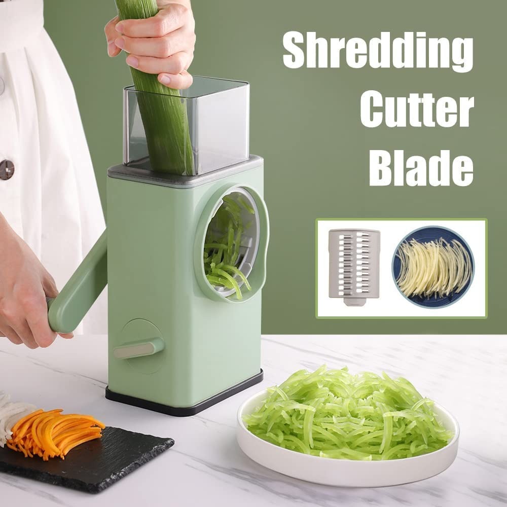 Rotary Drum Vegetable Chopper & Grater
