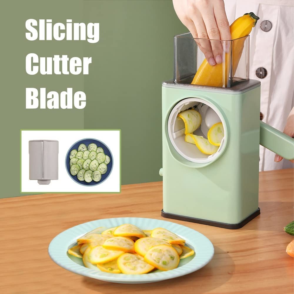 Rotary Drum Vegetable Chopper & Grater