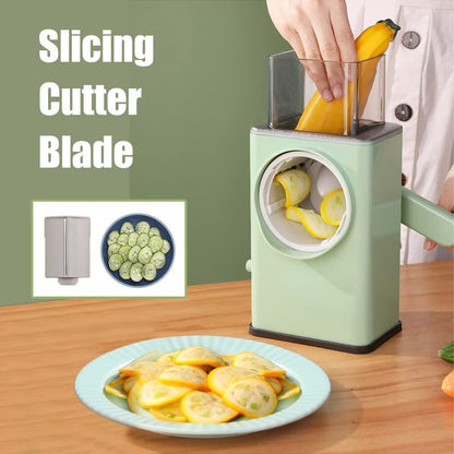Rotary Drum Vegetable Chopper & Grater
