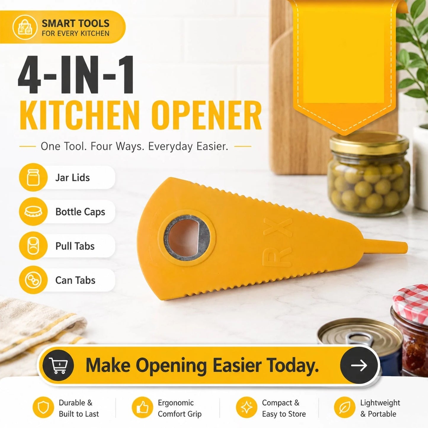 4 in 1 Kitchen Opener