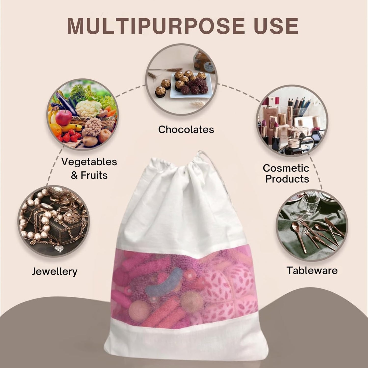 FreshNest Vegetable Storage Bags